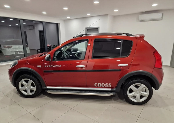 Dacia Sandero Stepway cena 24900 przebieg: 126000, rok produkcji 2010 z Lubniewice małe 211